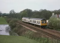 Class 108 DMU at Delamere Forest