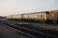Class 108 DMU at Margan depot