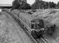 Class 108 DMU at Sandy