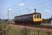 Class 108 DMU at Barkston