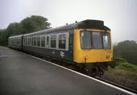Class 108 DMU at Gunnislake
