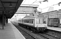 Class 108 DMU at Bletchley