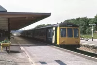 Class 108 DMU at Barrow