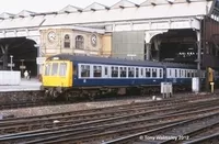 Class 108 DMU at Manchester Victoria