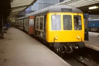 Class 108 DMU at Carlisle