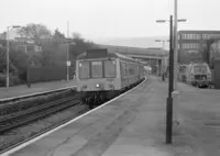 Class 108 DMU at Bridgend