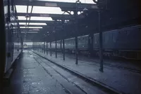 Class 110 DMU at Hammerton Street depot