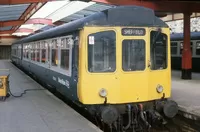 Class 110 DMU at Sheffield