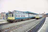 Class 110 DMU at Sheffield