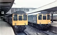 Class 110 DMU at Sheffield