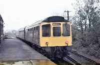 Class 110 DMU at Clayton West