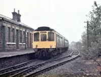 Class 110 DMU at Clayton West