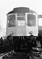 Class 110 DMU at Clayton West