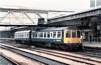 Class 110 DMU at Sheffield