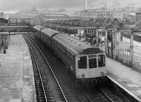 Class 110 DMU at Keighley