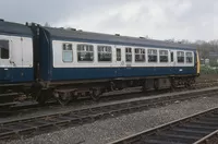 Class 111 DMU at Hull Botanic Gardens depot