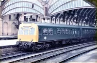 Class 111 DMU at York