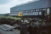 Class 111 DMU at Doncaster Works