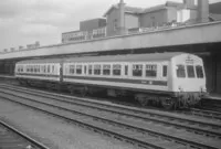 Class 111 DMU at Doncaster
