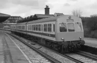 Class 111 DMU at Rotherham Masborough