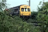 Class 111 DMU at Leicester