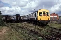 Class 111 DMU at Leicester