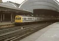 Class 111 DMU at York