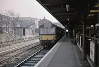 Class 113 DMU at Barking