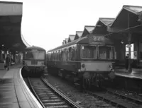 Class 113 DMU at Accrington