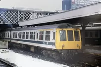 Class 114 DMU at Sheffield