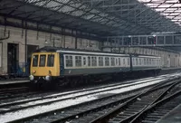 Class 114 DMU at Huddersfield