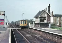 Class 114 DMU at Alford Town