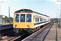 Class 114 DMU at Stallingborough