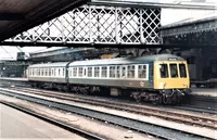 Class 114 DMU at Sheffield