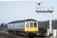 Class 114 DMU at Elsham