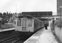 Class 114 DMU at Retford