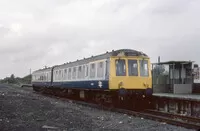 Class 114 DMU at Barton-on-Humber