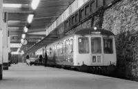 Class 114 DMU at Sheffield