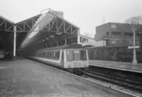 Class 115 DMU at Marylebone