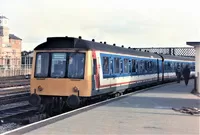 Class 115 DMU at Derby