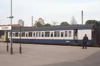 Class 115 DMU at Leicester