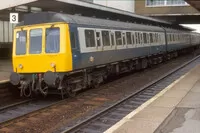 Class 115 DMU at Banbury