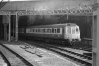 Class 115 DMU at Birmingham New Street