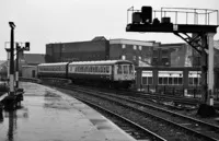 Class 116 DMU at Cardiff Central