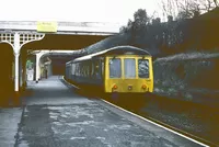 Class 116 DMU at Matlock