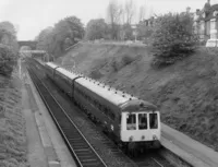 Class 116 DMU at Gravelly Hill