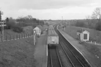 Class 116 DMU at Grimes Hill and Wythall