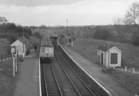 Class 116 DMU at Grimes Hill and Wythall