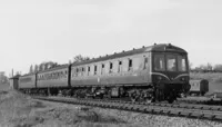 Class 116 DMU at Widney Manor