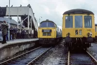 Class 116 DMU at Treherbert